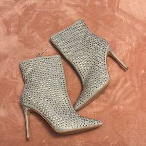 Rhinestone booties